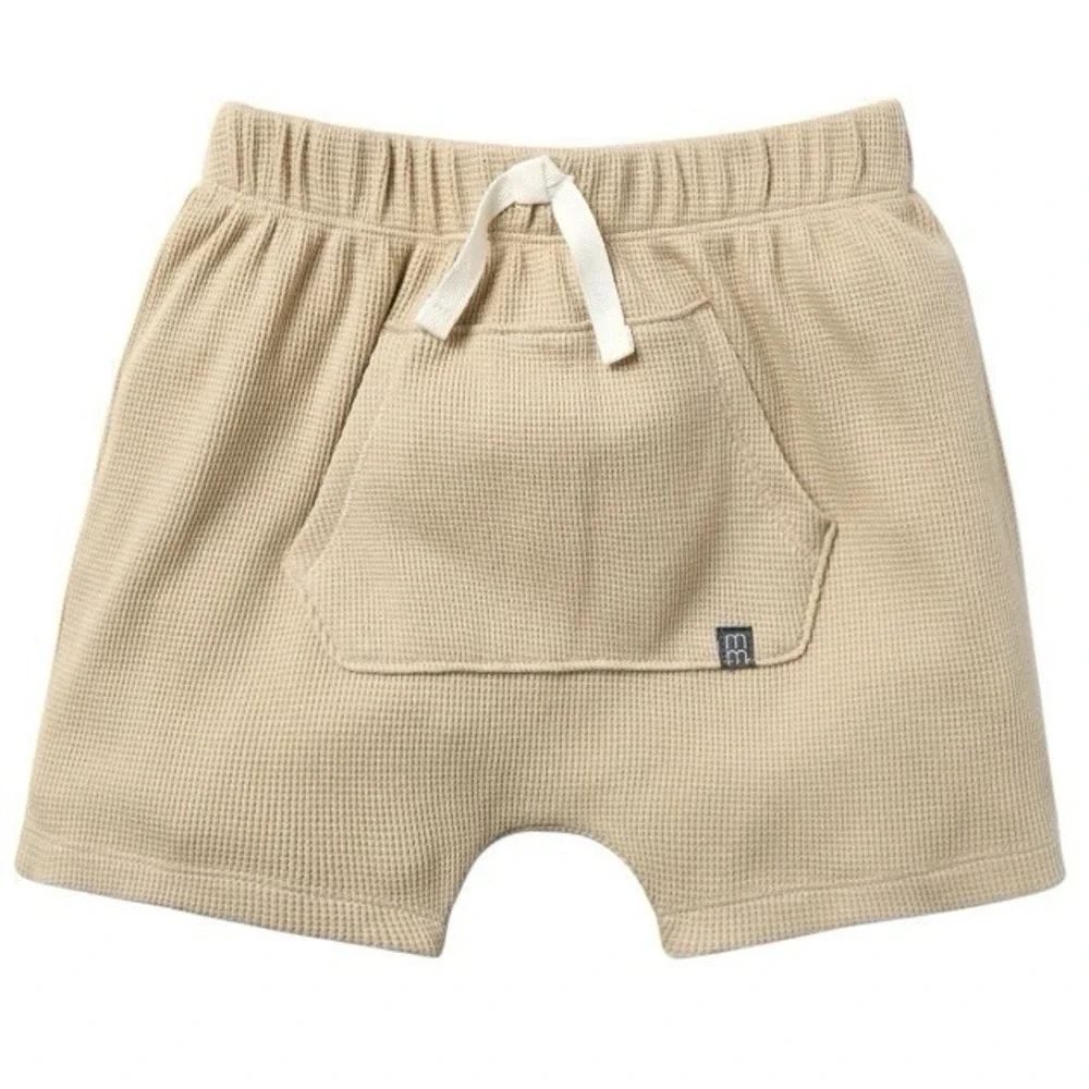 Modern Moments by Gerber Organic Baby Boy Harem Shorts 4T New with Tags Tan Nice